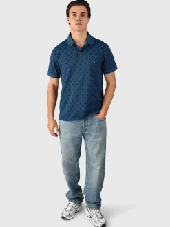 Addax-AO Heren Polo | Night Blue