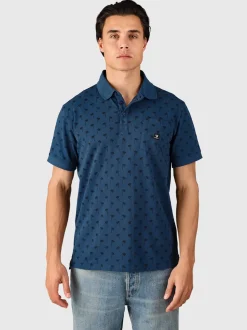 Addax-AO Heren Polo | Night Blue
