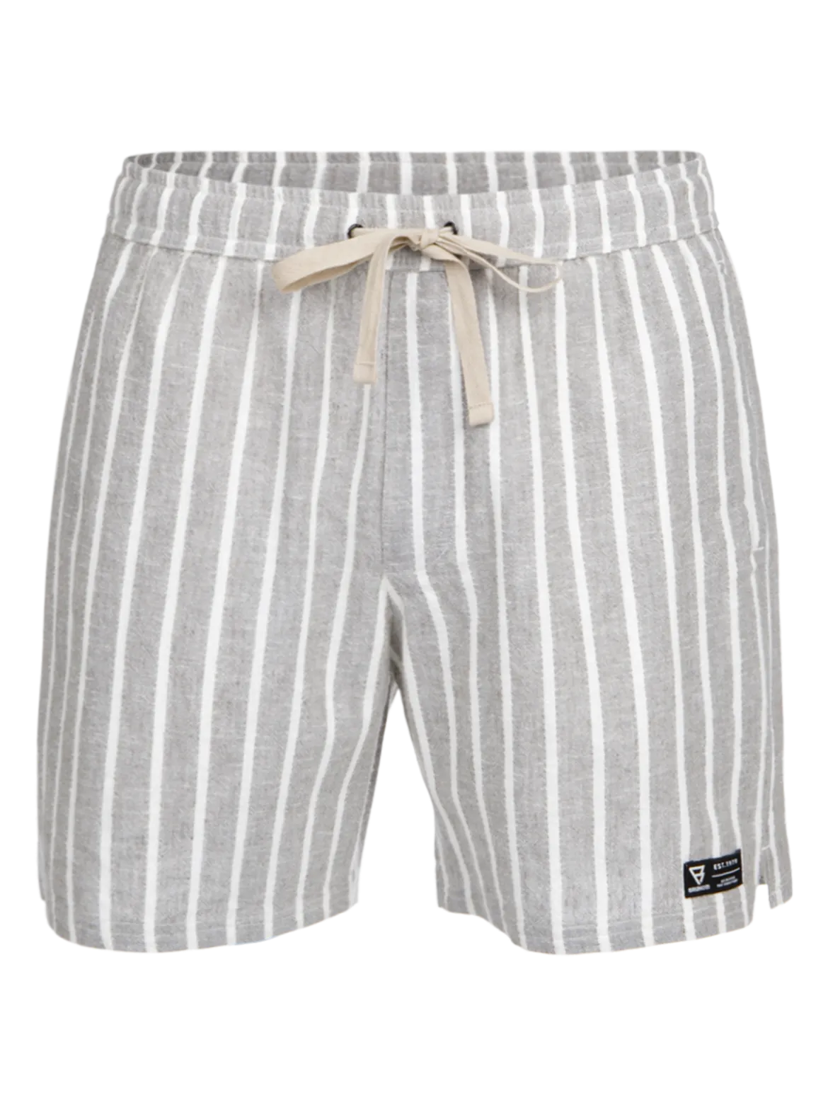 Aiden-Stripe Heren Walk Shorts | Snow