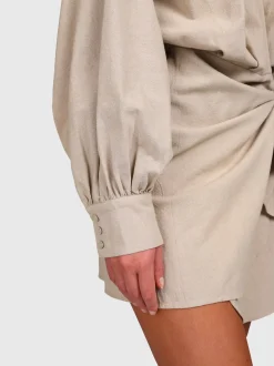 Alba Dames Dress | Feather Grey