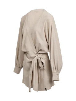 Alba Dames Dress | Feather Grey