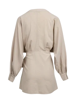 Alba Dames Dress | Feather Grey