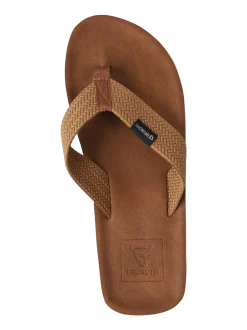 Algheri Heren Flip Flops | Hazel Brown
