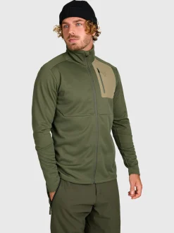 Amatti Men Snow Fleece | Deep Green