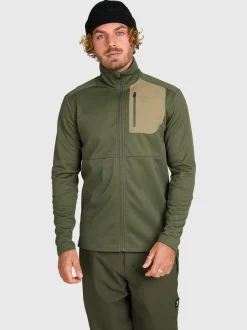 Amatti Men Snow Fleece | Deep Green