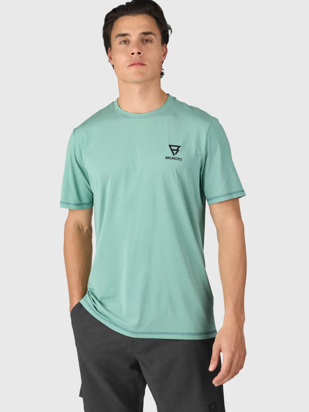 Aquarider Heren Quick-Dry T-shirt | Bottle Green