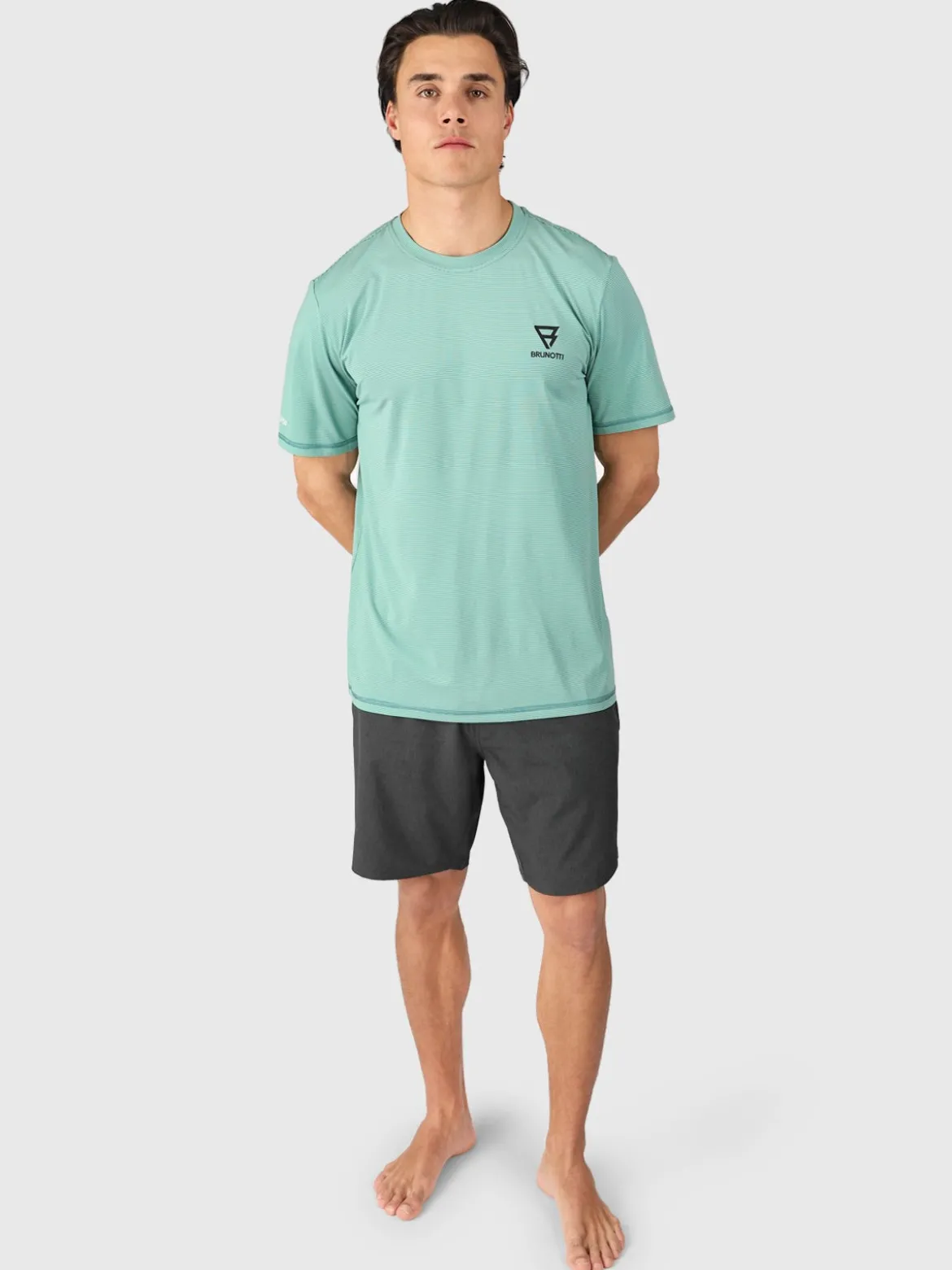 Aquarider Heren Quick-Dry T-shirt | Bottle Green