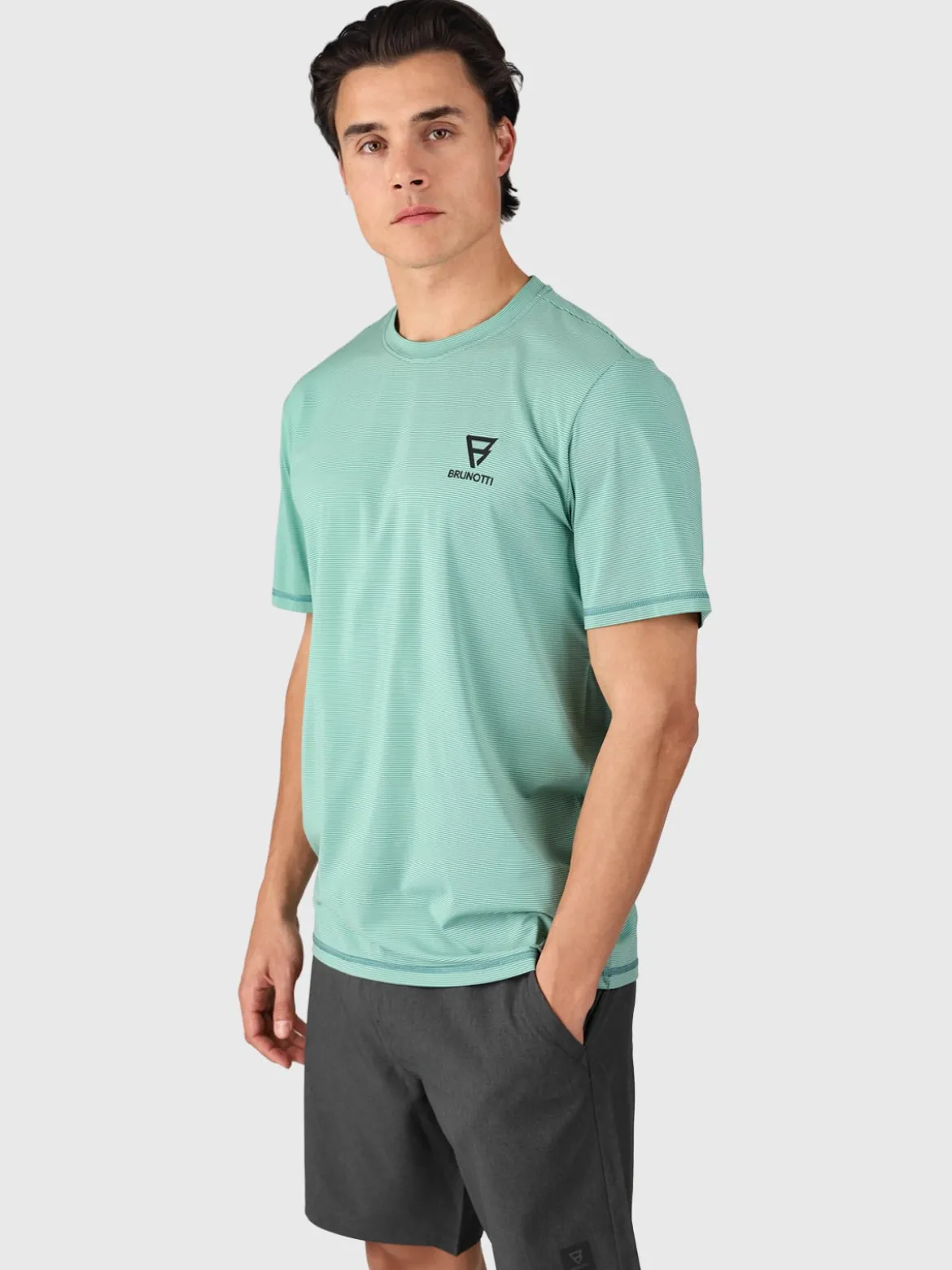 Aquarider Heren Quick-Dry T-shirt | Bottle Green