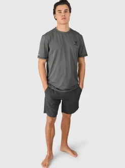 Aquarider Heren Quick-Dry T-shirt | Pirate Black