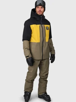 Aratin Heren Ski Jas | Dusky Green