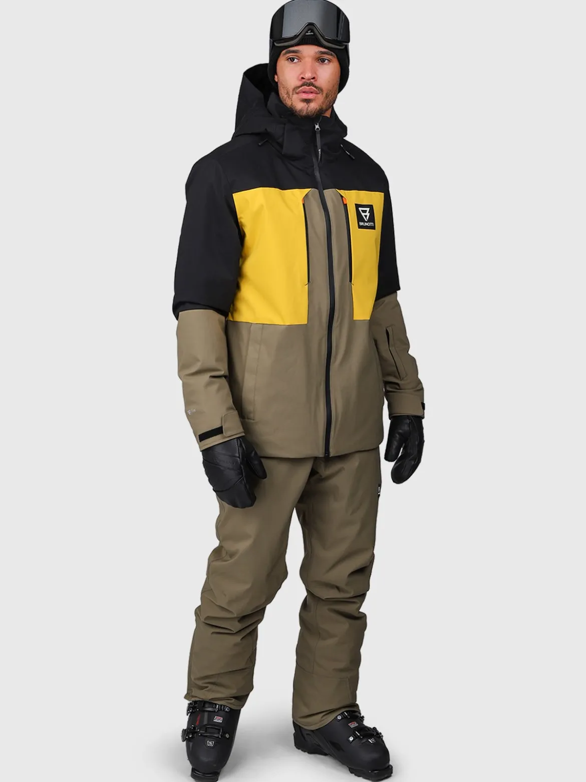 Aratin Heren Ski Jas | Dusky Green