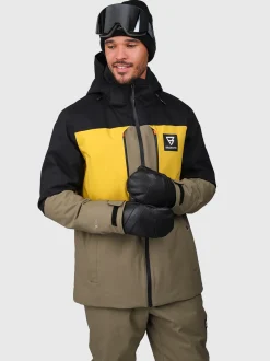 Aratin Heren Ski Jas | Dusky Green