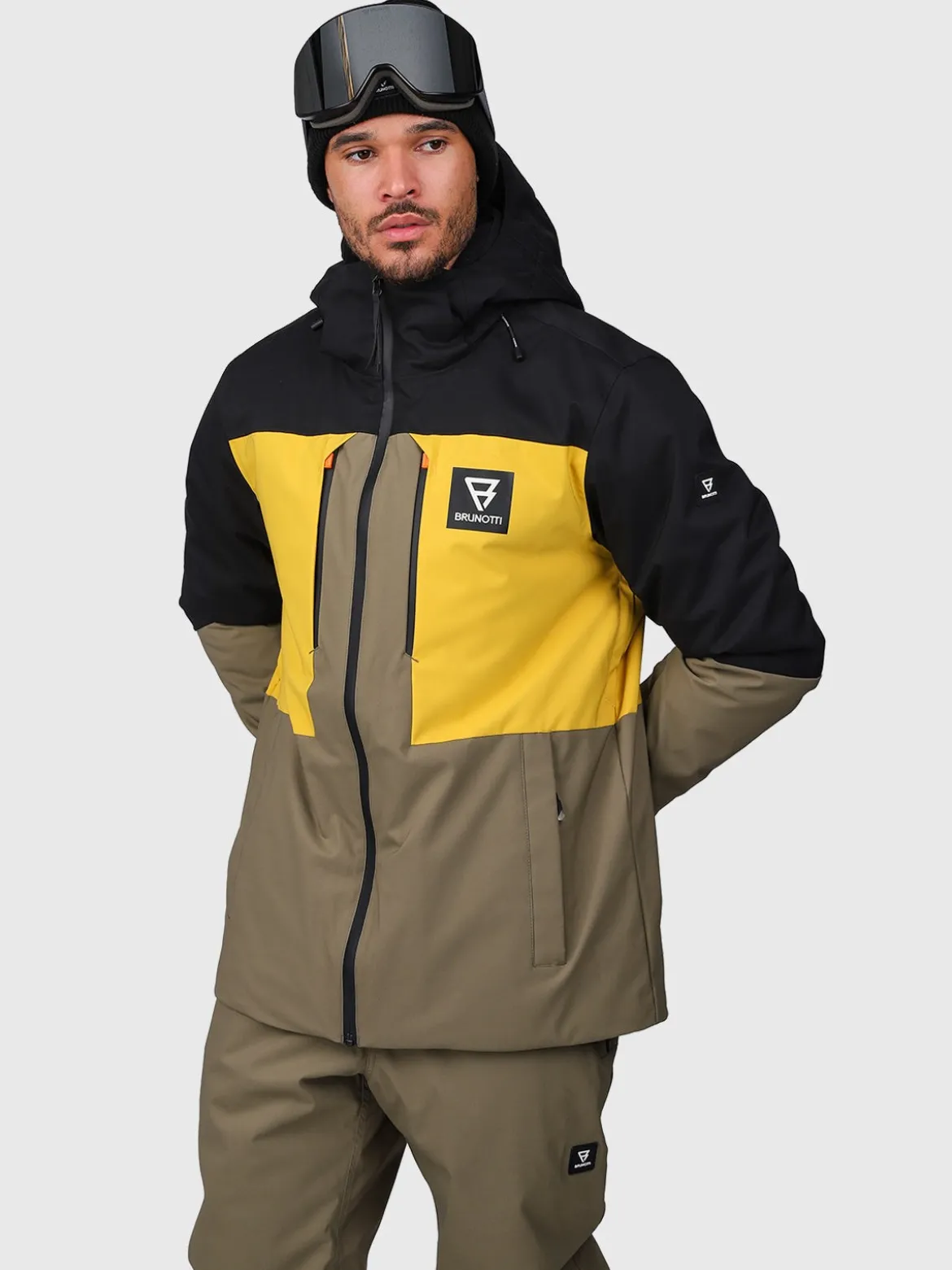 Aratin Heren Ski Jas | Dusky Green