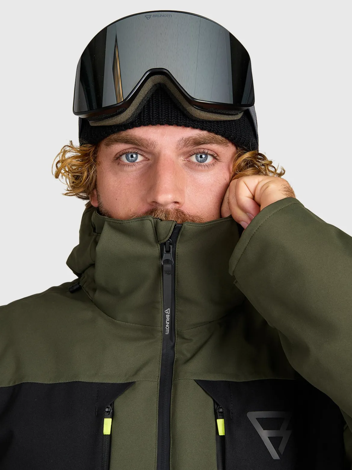 Aratinos-S Men Snow Jacket | Deep Green