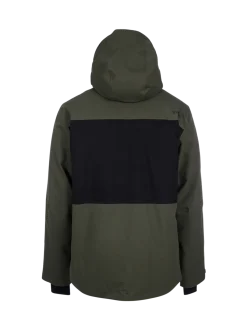 Aratinos-S Men Snow Jacket | Deep Green