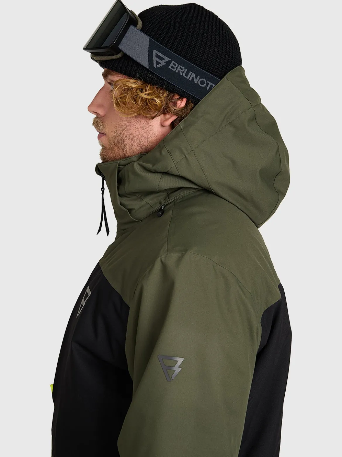 Aratinos-S Men Snow Jacket | Deep Green