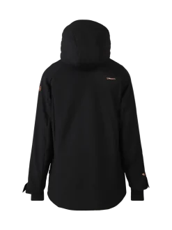 Aria Dames Softshell Ski Jas | Zwart