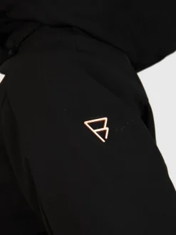 Aria Dames Softshell Ski Jas | Zwart