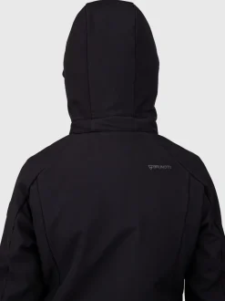 Ariasy Meisjes Softshell Ski Jas | Zwart