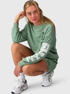 Ari Dames Sweater | Eucalyptus