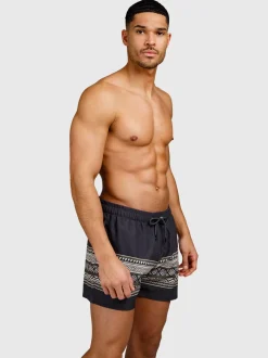 Arvide Heren Swim Shorts | Pirate Black