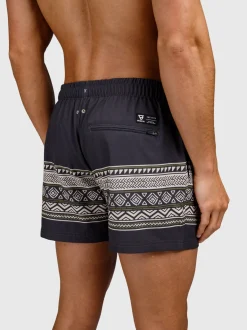 Arvide Heren Swim Shorts | Pirate Black