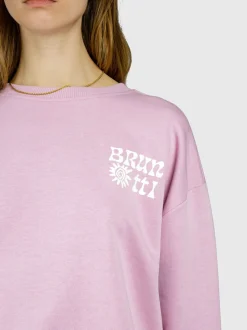 Asina Dames Sweater | Mauve Mist