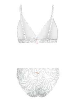 Aurely-Print Dames Bikini | Aqua Grey