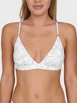 Aurely-Print Dames Bikini | Aqua Grey