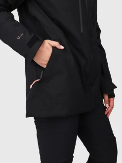 Avamena Vrouwen Ski Jas | Zwart