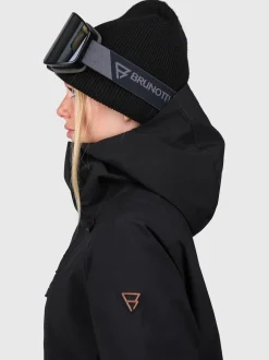 Avamena Vrouwen Ski Jas | Zwart