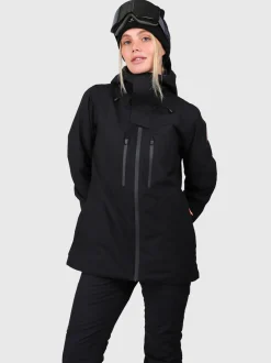 Avamena Vrouwen Ski Jas | Zwart