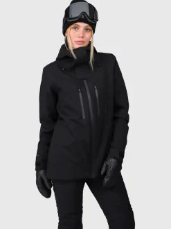 Avamena Vrouwen Ski Jas | Zwart
