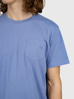 Axle Heren T-shirt | Grayblue