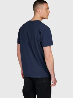 Axle Heren T-shirt | Indigo Blue