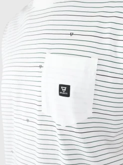Axle-Stripe Heren T-shirt | Snow