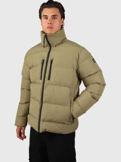 Baleandro Heren Jas | Dusky Green