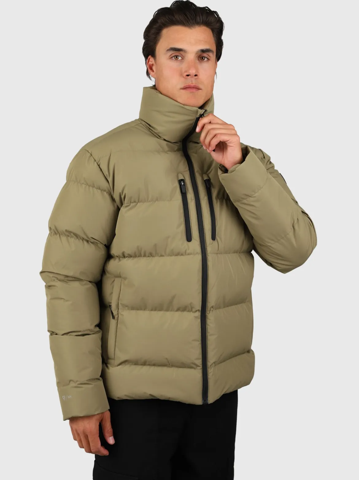 Baleandro Heren Jas | Dusky Green
