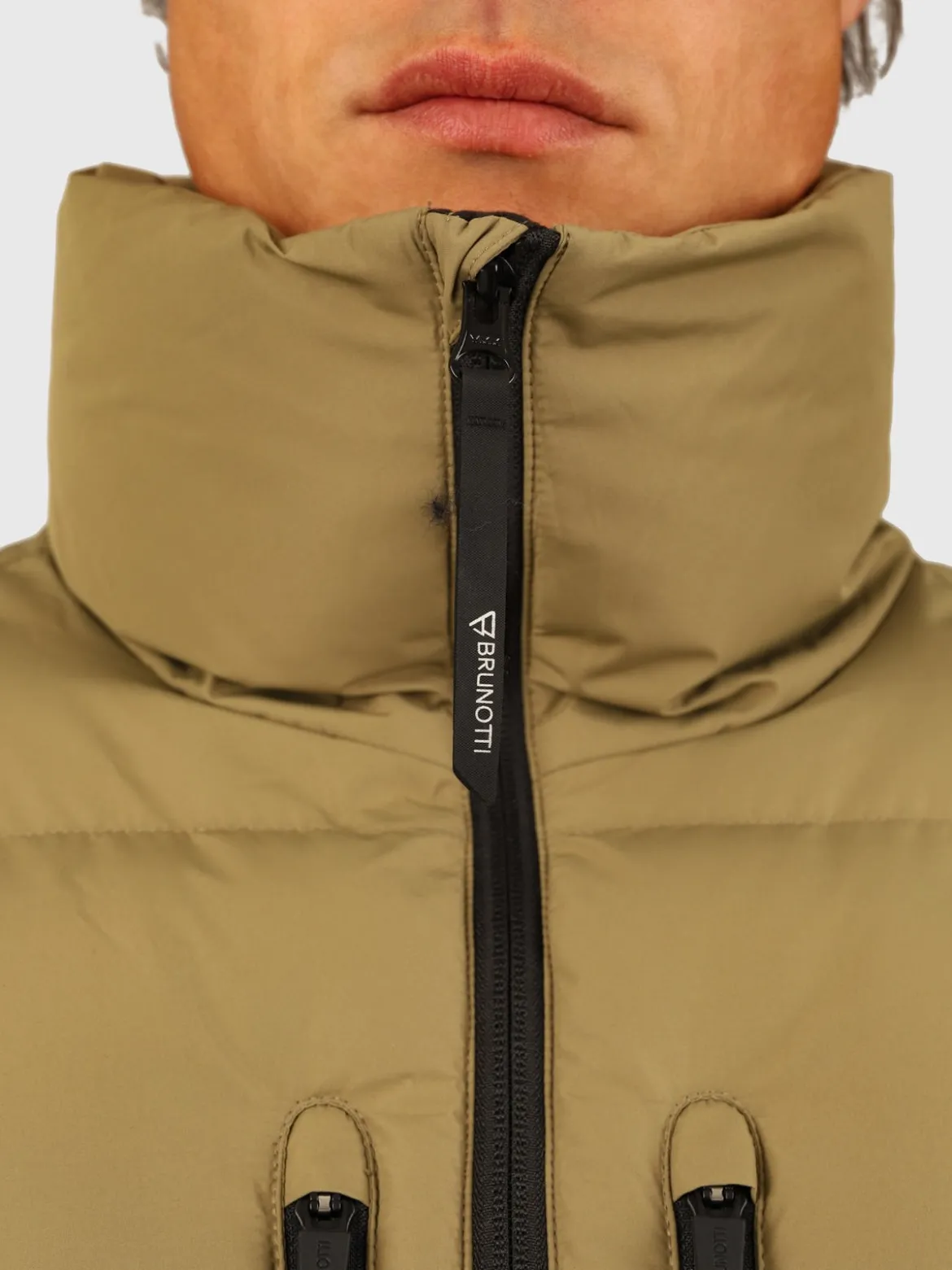 Baleandro Heren Jas | Dusky Green