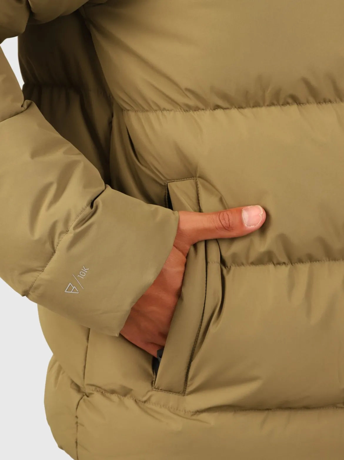 Baleandro Heren Jas | Dusky Green