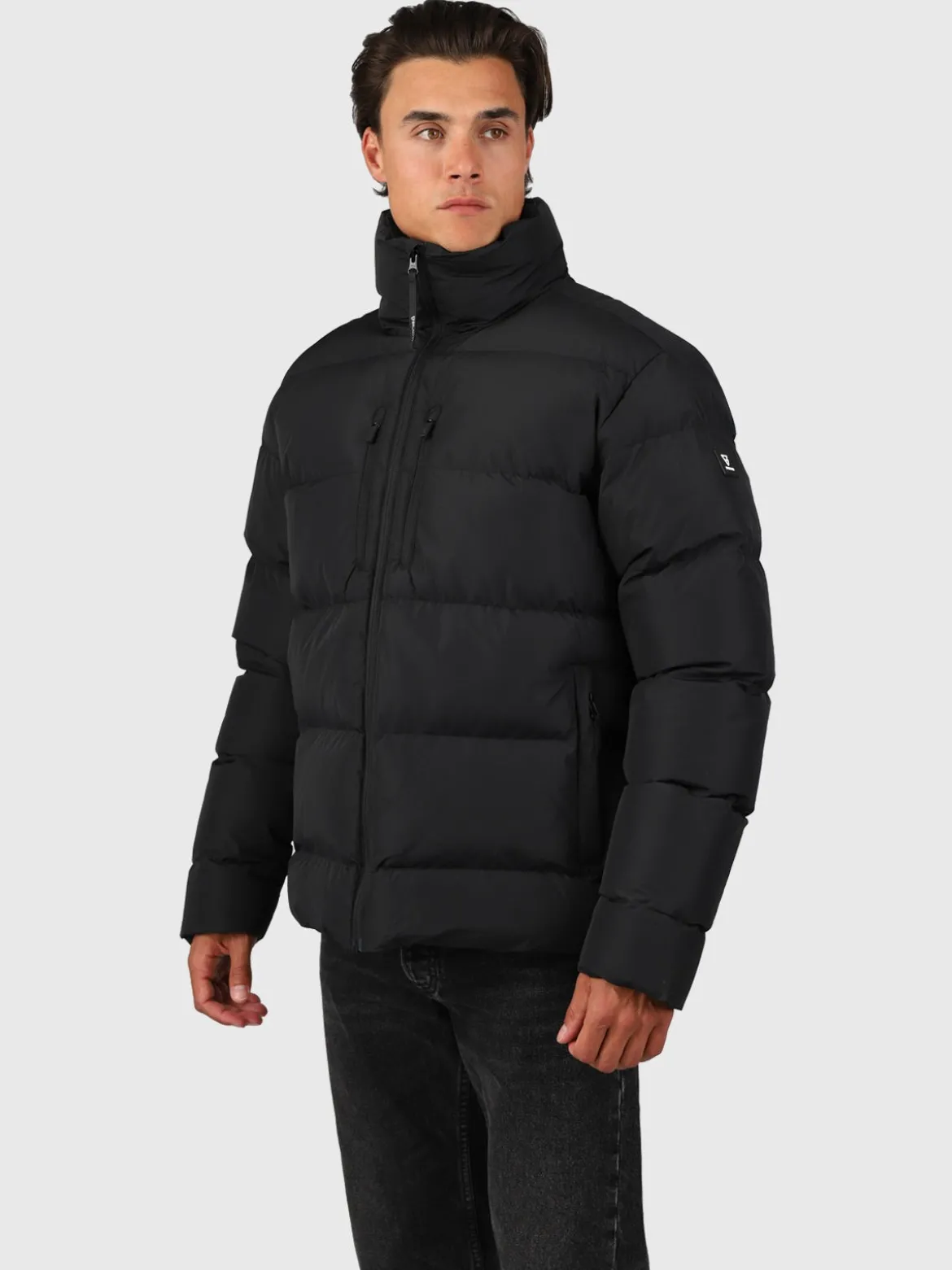 Baleandro Heren Jas | Zwart
