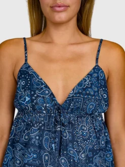 Banda Dames Top | Indigo Blue