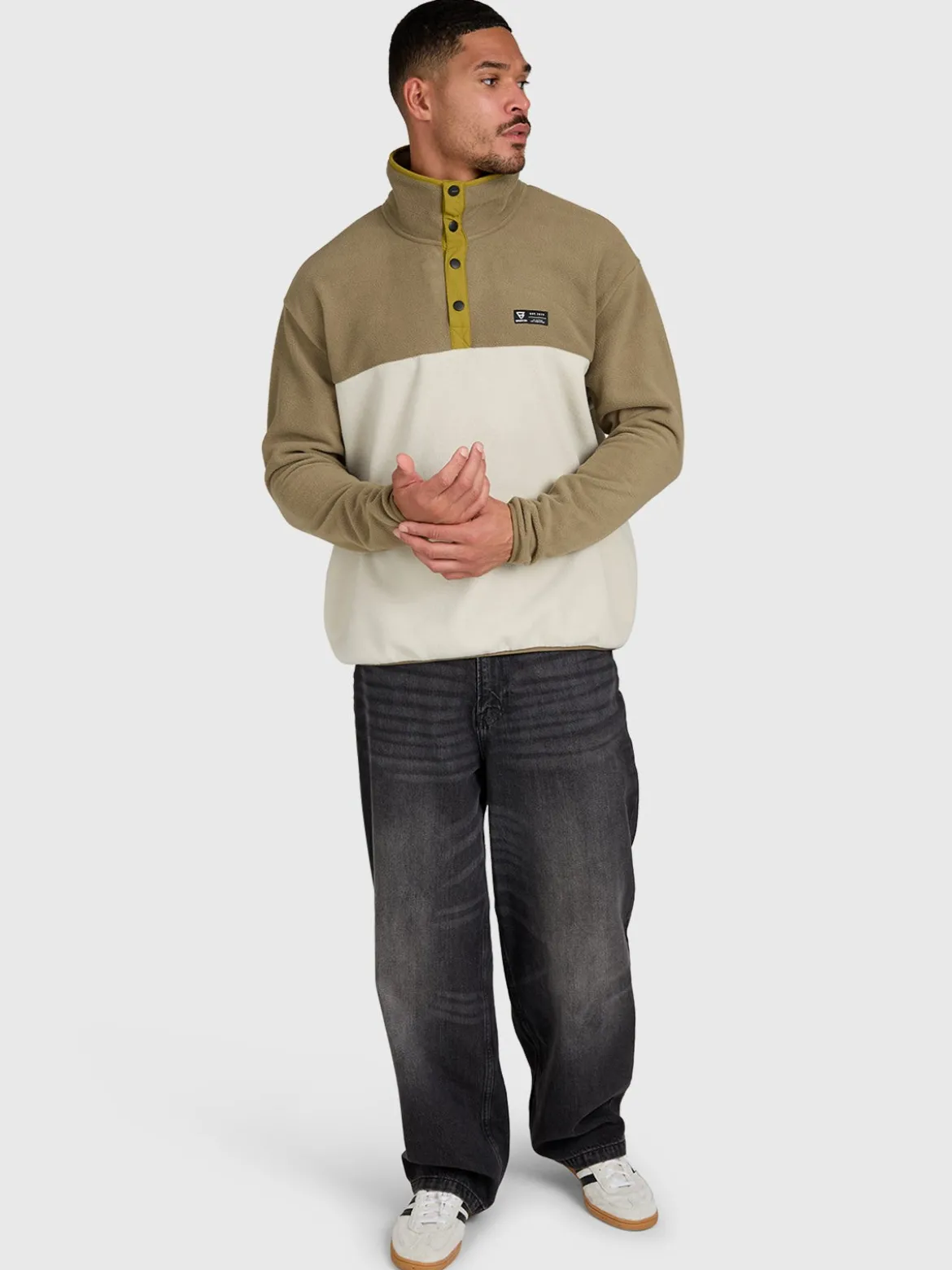 Bayo Men Urban Fleece | Dusky Green