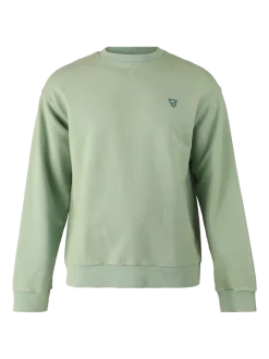 Beachwash Men Sweater | Bottle Green