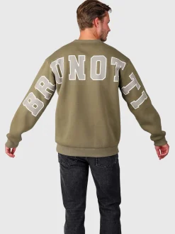 Benaldor Heren Sweater | Dusky Green