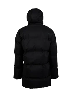 Bigmain Heren Lange Puffer Jas | Zwart