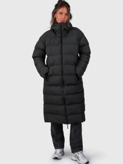 Bigsur Lange Puffer Dames Jas | Pirate Black