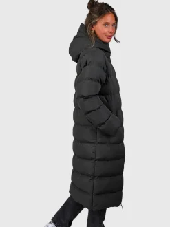 Bigsur Lange Puffer Dames Jas | Pirate Black