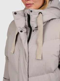 Bigsury Lange Puffer Dames Jas | Fungi