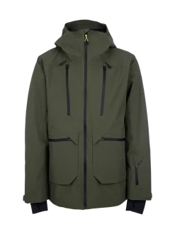 Biride Men Snow Jacket | Deep Green